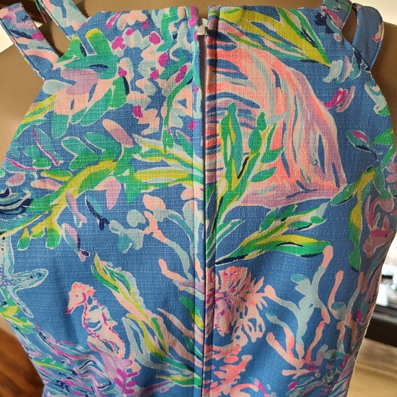 Lilly Pulitzer Pearl Stretch Shift Dress - Picture 3 of 6